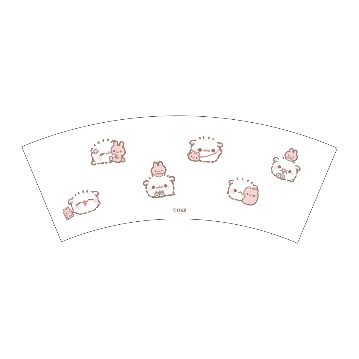 オリジナルクリアコップ「しらたま」