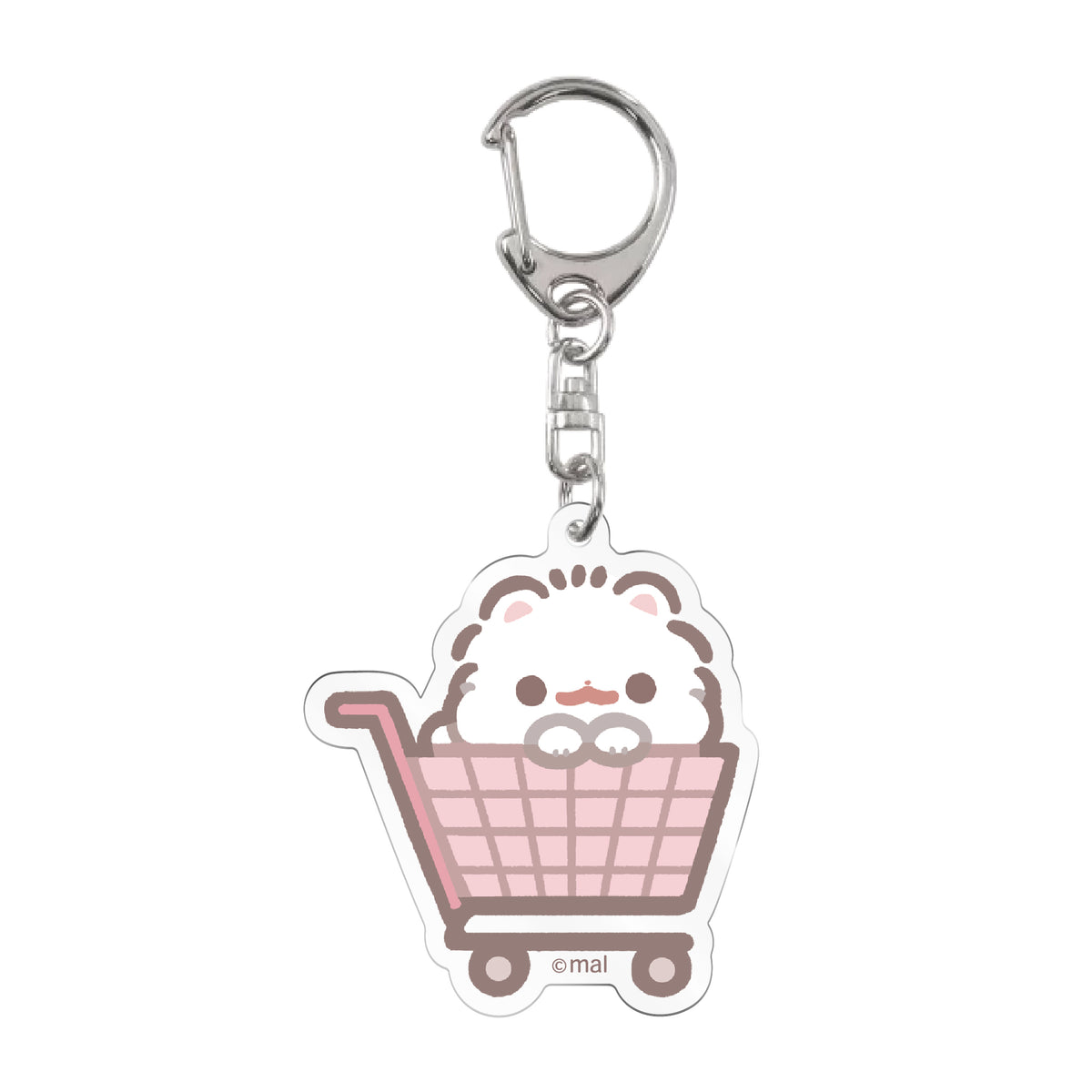【ランダム（全5種）】ポメラニアンもちONLINE SHOPオープン記念アクリルキーホルダー